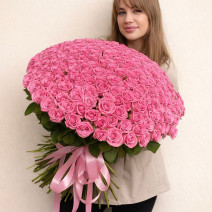 151 рожева троянда сорту "Аква"