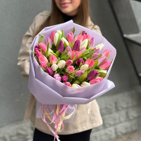 51 тюльпан мікс